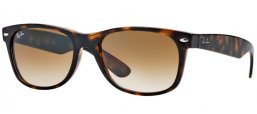 Sunglasses - Ray-Ban® - Ray-Ban® RB2132 NEW WAYFARER - 710/51 LIGHT HAVANA // CRYSTAL BROWN GRADIENT