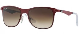 Gafas de Sol - Ray-Ban® - Ray-Ban® RB3521 - 162/13 MATTE RED // BROWN GRADIENT