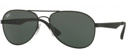 Gafas de Sol - Ray-Ban® - Ray-Ban® RB3549 - 006/71 MATTE BLACK // GREEN