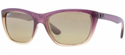 Lunettes de soleil - Ray-Ban® - Ray-Ban® RB4154 - 858/3K GRADIENT SHINE VIOLET // CRYSTAL BROWN MIRROR SILVER GRANDIENT