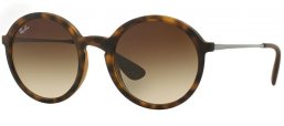 Gafas de Sol - Ray-Ban® - Ray-Ban® RB4222 - 865/13 DARK RUBBER HAVANA // BROWN GRADIENT