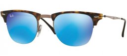 Sunglasses - Ray-Ban® - Ray-Ban® RB8056 - 175/55 SHINY LIGHT BROWN // GREEN MIRROR BLUE