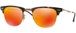 Lunettes de soleil - Ray-Ban® - Ray-Ban® RB8056 - 175/6Q SHINY LIGHT BROWN // BROWN MIRROR ORANGE