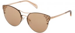 Sunglasses - Tous - STO369  - 300G  ROSE GOLD // CAMEL