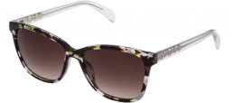 Sunglasses - Tous - STOA07 - 05AH HAVANA LILAC TRANSPARENT LILAC // BROWN GRADIENT