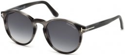 Gafas de Sol - Tom Ford - IAN-02 FT0591 - 20B STRIPED GREY // GREY GRADIENT