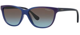 Sunglasses - Vogue eyewear - VO2729S   - 199848 OPAL VIOLET GRADIENT LILAC // BROWN PINK GRADIENT