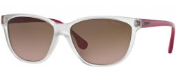 Sunglasses - Vogue - VO2729S   - W74514 TRANSPARENT DEMI SHINY // PINK GRADIENT BROWN