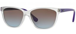Sunglasses - Vogue - VO2729S   - W74548 TRANSPARENT DEMI SHINY // AZURE GRADIENT PINK GRADIENT BROWN