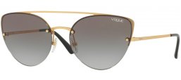Sunglasses - Vogue - VO4074S - 280/11 MATTE GOLD // GREY GRADIENT
