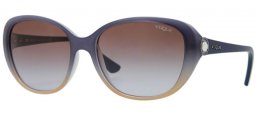 Sunglasses - Vogue - VO2771SH - 204448 TOP VIOLET SAND // BROWN GRADIENT PINK