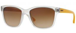 Gafas de Sol - Vogue - VO2896S - W74513 TRANSPARENT DEMI SHINY // BROWN GRADIENT