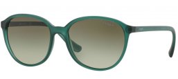 Sunglasses - Vogue - VO2939S - 22668E PINE GREEN TRANSPARENT // GREEN GRADIENT