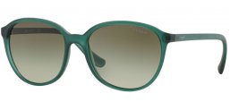 Lunettes de soleil - Vogue - VO2939S - 22668E PINE GREEN TRANSPARENT // GREEN GRADIENT