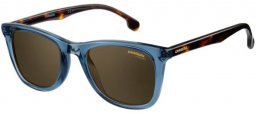Sunglasses - Carrera - CARRERA 134/S - IPR (70) HAVANA BLUE // BROWN