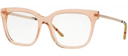 Lunettes de vue - Burberry - BE2271 - 3358 TRANSPARENT BROWN