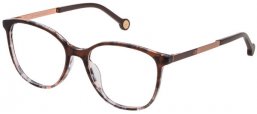 Monturas - Carolina Herrera - VHE819 - 0918  SHINY TRANSPARENT BROWN