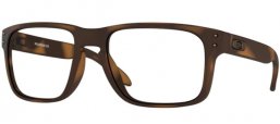 Lunettes de vue - Oakley Prescription Eyewear - OX8156 HOLBROOK RX - 8156-02 MATTE BROWN TORTOISE
