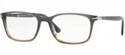 Monturas - Persol - PO3189V - 1012 GRADIENT GREY STRIPPED GREEN