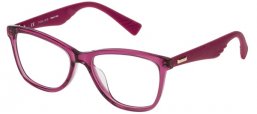 Lunettes de vue - Police - VPL414 SPARKLE 5 - 0AFD TRANSPARENT FUCHSIA