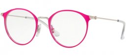 Gafas Junior - Ray-Ban® Junior Collection - RY1053 - 4067 SILVER ON TOP FUXIA