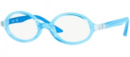 Frames Junior - Ray-Ban® Junior Collection - RY1545 - 3772 LIGHT BLUE ON RUBBER BLUE