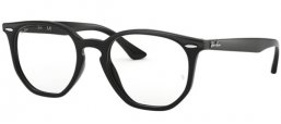 Lunettes de vue - Ray-Ban® - RX7151 HEXAGONAL - 2000 BLACK