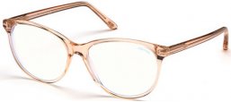 Monturas - Tom Ford - FT5544-B - 072  TRANSPARENT PINK