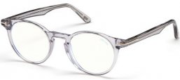 Monturas - Tom Ford - FT5557-B - 020  TRANSPARENT GREY