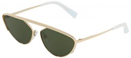 Sunglasses - Alain Mikli - A04012 NADEGE - 003/71 LIGHT GOLD // GREEN