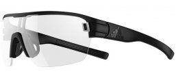 Gafas de Sol - Adidas - AD06 ZONYK AERO - 9300 BLACK  MATTE // VARiO (ANTIFOG) CLEAR – GREY