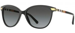 Gafas de Sol - Burberry - BE4216 - 3001T3 BLACK // GREY GRADIENT POLARIZED