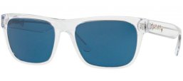 Lunettes de soleil - Burberry - BE4268 - 302480 TRANSPARENT // BLUE