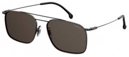 Sunglasses - Carrera - CARRERA 186/S - V81 (IR) DARK RUTHENIUM BLACK // GREY