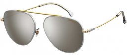 Sunglasses - Carrera - CARRERA 188/G/S - TNG (T4) PALLADIUM GOLD // SILVER MIRROR