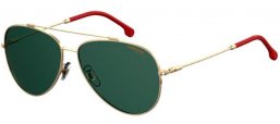 Sunglasses - Carrera - CARRERA 183/F/S - O63 (QT) GOLD  RED // GREEN
