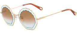 Sunglasses - Chloé - CE147S TALLY - 834 GOLD // BROWN GRADIENT