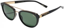Sunglasses - Chopard - SCHA05 - 300Z BLACK GOLD // GREEN POLARIZED