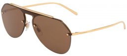 Sunglasses - Dolce & Gabbana - DG2213 - 02/73 GOLD // BROWN