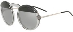 Sunglasses - Emporio Armani - EA4121 - 57076G TRANSPARENT GREY // LIGHT GREY MIRROR SILVER