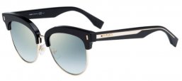 Gafas de Sol - Fendi - FF 0154/S - VJG (EZ) BLACK // GREEN GRADIENT MIRROR