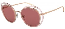 Gafas de Sol - Giorgio Armani - AR6081 - 301175 OPAL VIOLET/BRONZE // DARK VIOLET