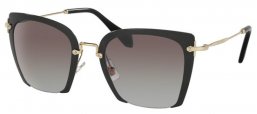 Sunglasses - Miu Miu - SMU 52RS - 1AB0A7 BLACK // GREY GRADIENT