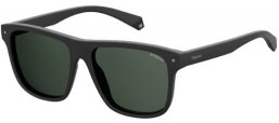 Lunettes de soleil - Polaroid - PLD 6041/S - 807 (M9)  BLACK // GREY POLARIZED