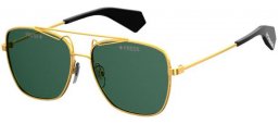 Sunglasses - Polaroid Premium - PLD 6049/S/X - J5G (UC) GOLD // GREEN POLARIZED