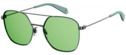 Sunglasses - Polaroid - PLD 6058/S - 1ED (UC) GREEN // GREEN POLARIZED