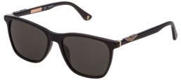 Sunglasses - Police - SPL872 - 0700 SHINY BLACK // SMOKE