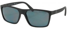 Sunglasses - POLO Ralph Lauren - PH4133 - 528481 MATTE BLACK // GREY POLARIZED