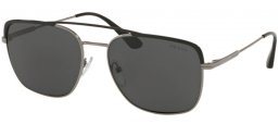 Sunglasses - Prada - SPR 53VS - M4Y5S0 BLACK GUNMETAL // GREY
