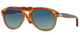Sunglasses - Persol - PO0649 - 1025S3 RESINA E SALE // GRADIENT BLUE POLARIZED